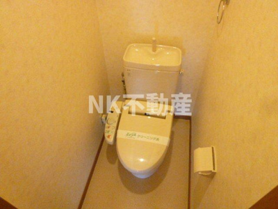 【トイレ】 | ブラン・ヴェール（若江岩田賃貸） | トイレもきれいです