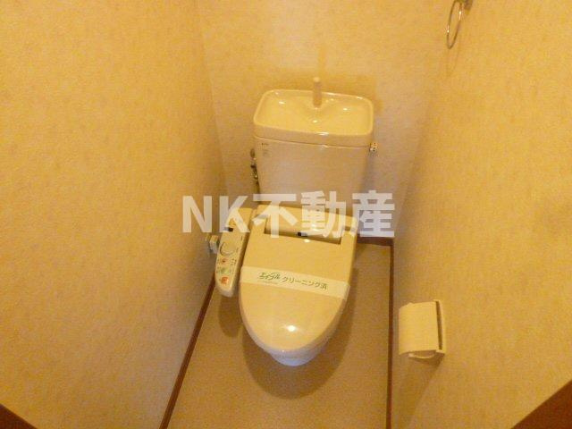 【トイレ】 | ブラン・ヴェール（若江岩田賃貸） | トイレもきれいです