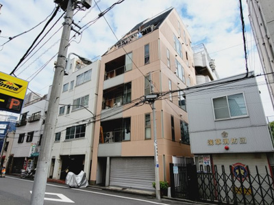【外観】 | 田村ビル | 田村ビル　田原町駅から徒歩2分、浅草駅から徒歩5分の好立地・雷門の近く・静かな環境・オートロック付・ワンフロア占有・収納量豊富・通風良好