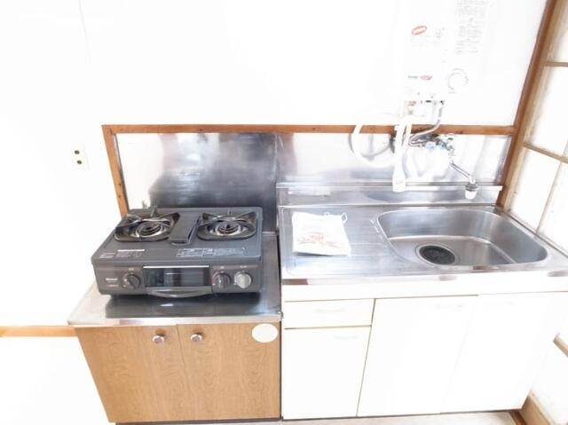 うれしい二口コンロ置き場