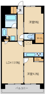 【間取り】 | BLESS宮崎台（ブレス宮崎台） | 間取り図