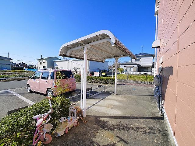 パークサイドコート１のその他共用部分|自転車置場