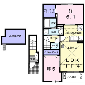 【間取り】 | ボックスヒルⅠ