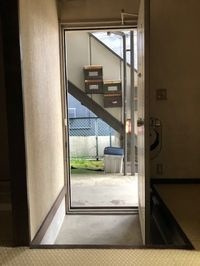 サンコーハイツの玄関