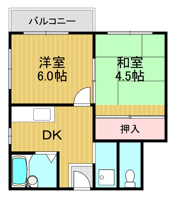 サンコーハイツの間取り