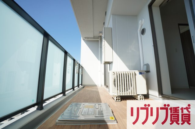 新日本EXビルのバルコニー