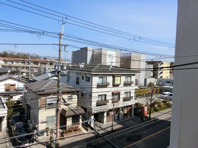 【展望】 | 服部緑地パルコアB棟 | 【現地写真】陽当たりの良い物件です♪