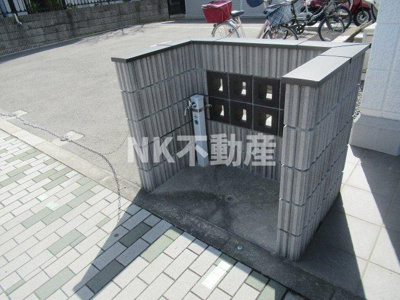 【その他】 | ハイクレール（俊徳道賃貸） | ゴミ置き場です