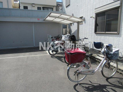 【その他共用部分】 | ハイクレール（俊徳道賃貸） | 駐輪場です