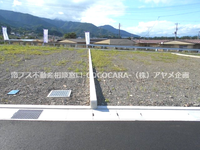 上宮地オリンピアⅠ期10区画分譲地　区画②の外観|西側境界状況