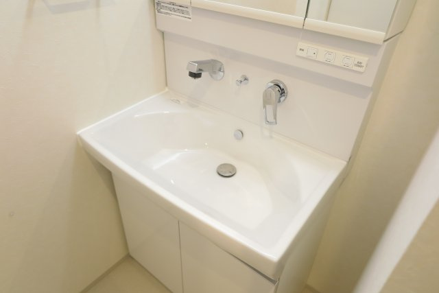 クリプトメリア日本橋の洗面所