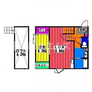 【間取り】 | ラフィーネ笹原 | ラフィーネ笹原の間取り