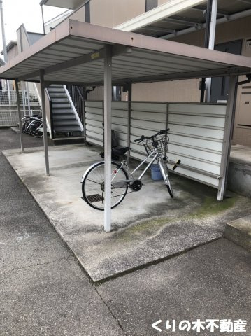 【その他共用部分】 | セジュールたかなわⅡ | 駐輪場完備