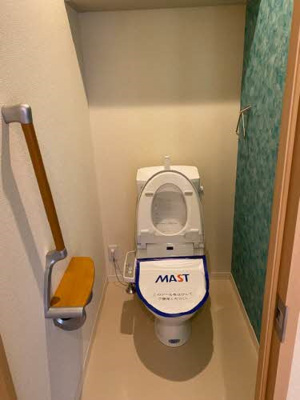 【トイレ】 | ＳｈａＭａｉｓｏｎ屋敷山 | 清潔感のあるトイレです