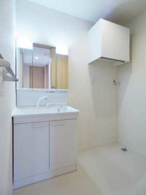 【洗面所】 | ＳｈａＭａｉｓｏｎ屋敷山 | 使いやすい洗面所です