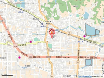 【地図】 | 鷹子渡部住宅