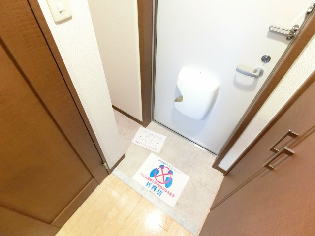 ラフィーネマックの玄関