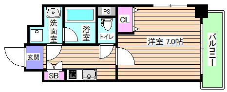 【間取り】 | アーバネックス梅田西