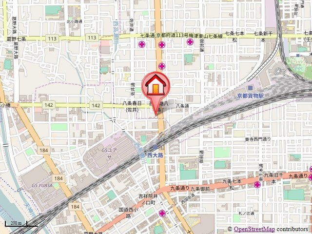 ステラ・ランドの地図