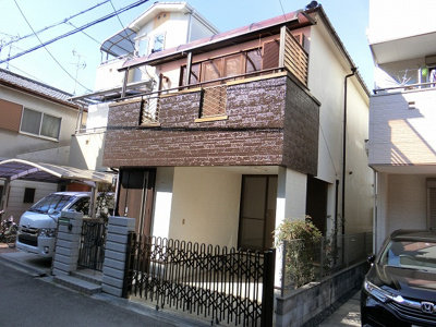 【外観】 | 豊中市小曽根2丁目　中古戸建て | 【現地写真】 シンプルで落ち着きのある建物♪