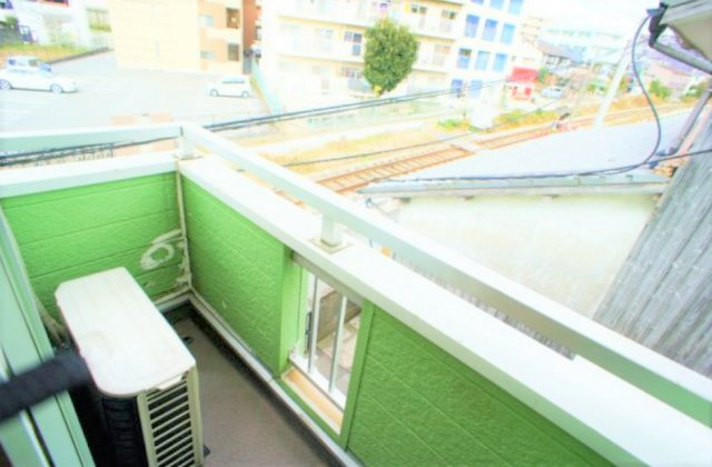 シティコーポのバルコニー|広々としたバルコニーです
