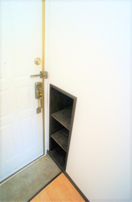 シティコーポの玄関|落ち着いた玄関です