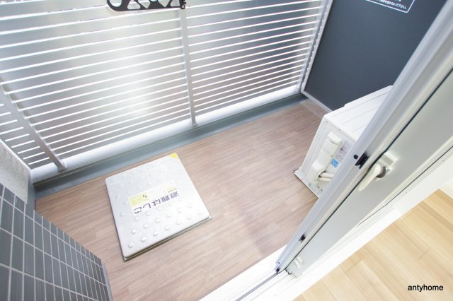 プレサンス天神橋スカイル　仲介手数料無料のバルコニー