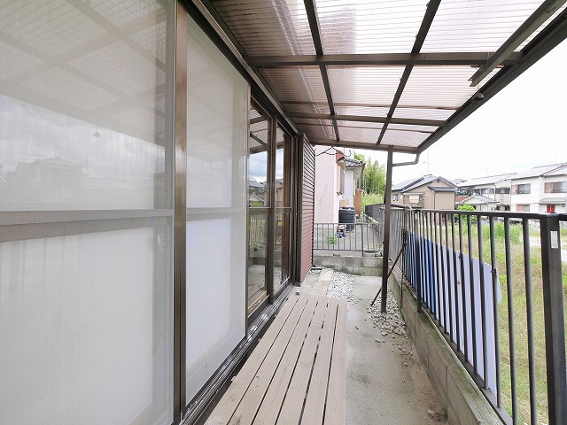 大和郡山市九条町877‐13貸家の庭|お庭です