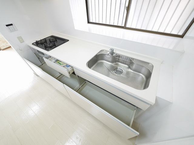 大和郡山市九条町877‐13貸家のキッチン|キッチンです
