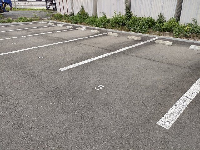 コスモスの駐車場