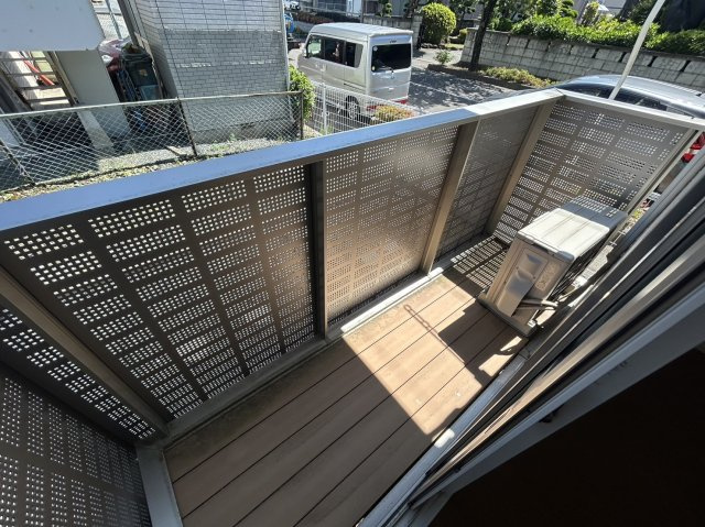 ウェストボヌールのバルコニー