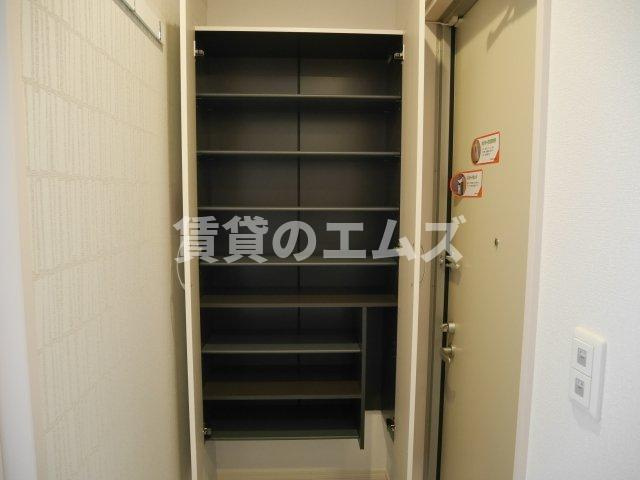 【収納】 | Ｄ－ｒｏｏｍ博多駅南　弐番館 | Ｄ－ｒｏｏｍ博多駅南　弐番館のシューズボックス