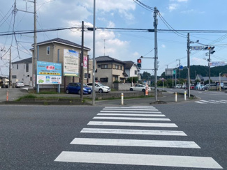 【前面道路含む現地写真】 | 日高市猿田　建築条件なし売地　JR川越線『高麗川駅』徒歩6分　【高麗川小学区】