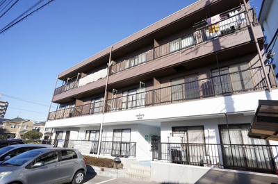 【外観】 | ハイツニード | 落ち着いた雰囲気の外観です