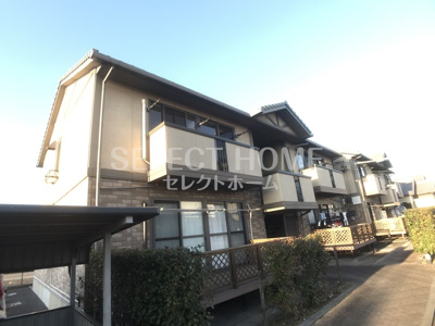 【外観】 | オリーブＢ棟 | 外観は落ち着いています