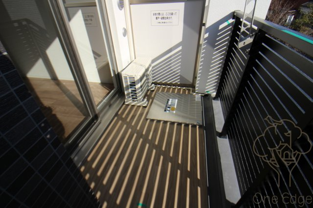 ディクス福島レジデンスのバルコニー