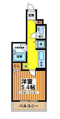 【間取り】 | パークウェル渋谷本町