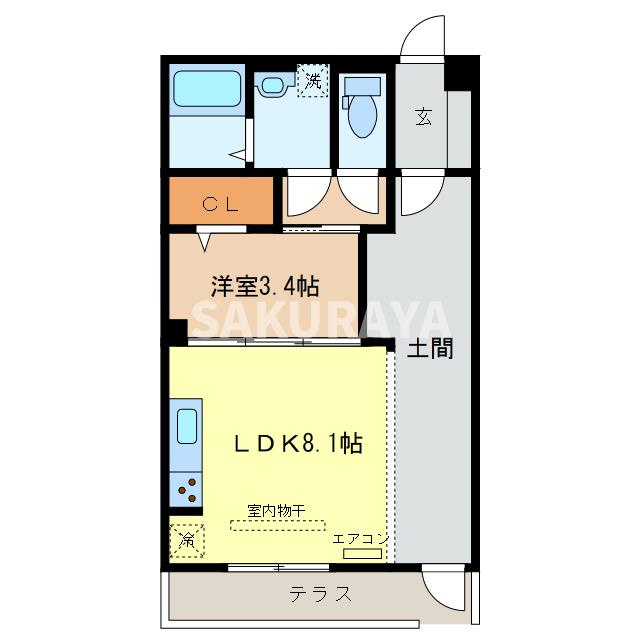 ラウレアの間取り