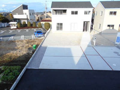 【外観】 | 新築　加須市　鴻茎　全8棟　4号棟　122坪　らすと3棟 | 建物外観を気になさる方へ、見た目の良い物件です