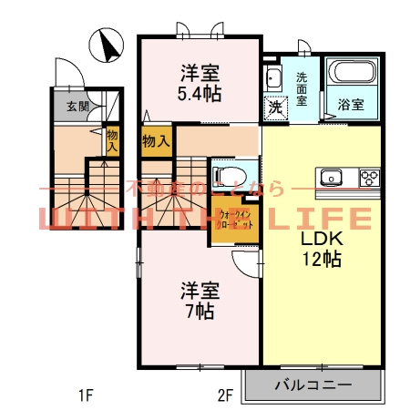 HEARTY'S　ENT（ハーティーズエント）【キャッシュバック対象物件】の間取り