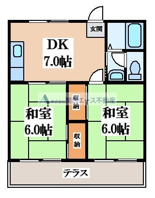 【間取り】 | しまハイツ