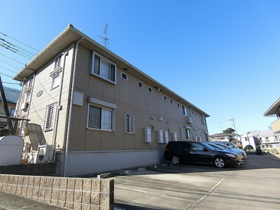 【外観】 | アムールⅢ | 田園都市線「宮崎台」駅より徒歩圏内！最寄りバス停からも徒歩3分で便利な立地のアパート♪周辺には公園が多いので休日のお散歩にも良いですね◎