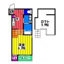 【間取り】 | ハーモニーテラス麦野Ⅱの間取り