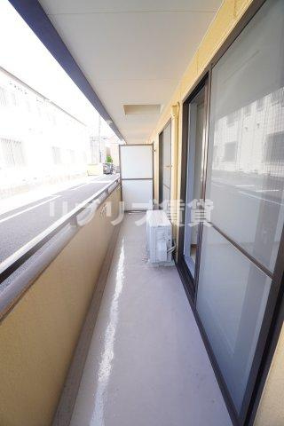 グリーンビラのバルコニー