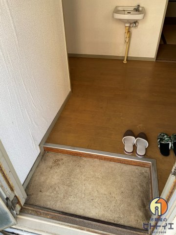 若葉荘の玄関|毎日通る玄関はこちらです