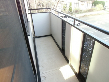 サンシルフィーCのバルコニー|お写真は同タイプのモデルです。