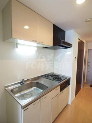 【キッチン】 | バウムハイム | コンパクトなキッチンで掃除もラクラク