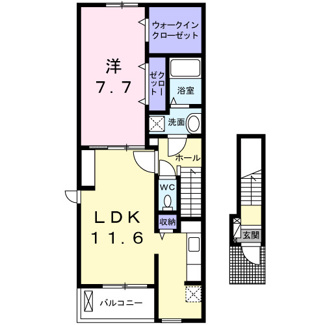 【間取り】 | アクラス岸和田