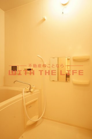 桜レジデンシャル【キャッシュバック対象物件】の浴室|コンパクトで使いやすいお風呂です