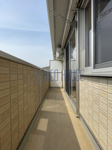 カルチェBのバルコニー